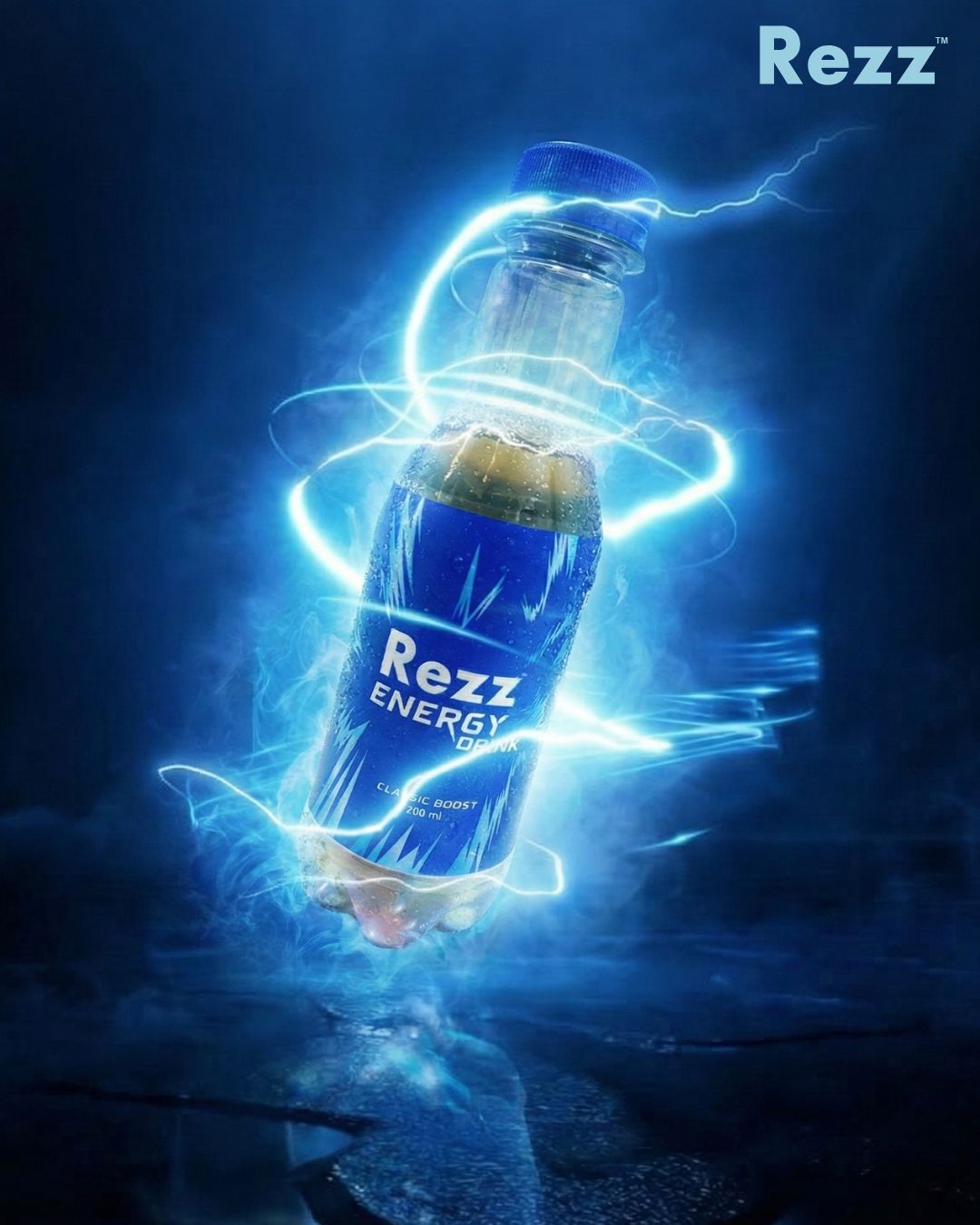 Rezz Energy Drink 200ml plastic bottle