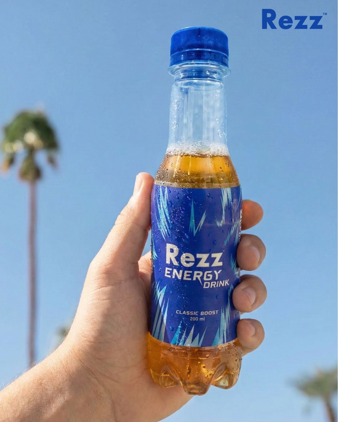 Rezz Energy Drink 200ml plastic bottle