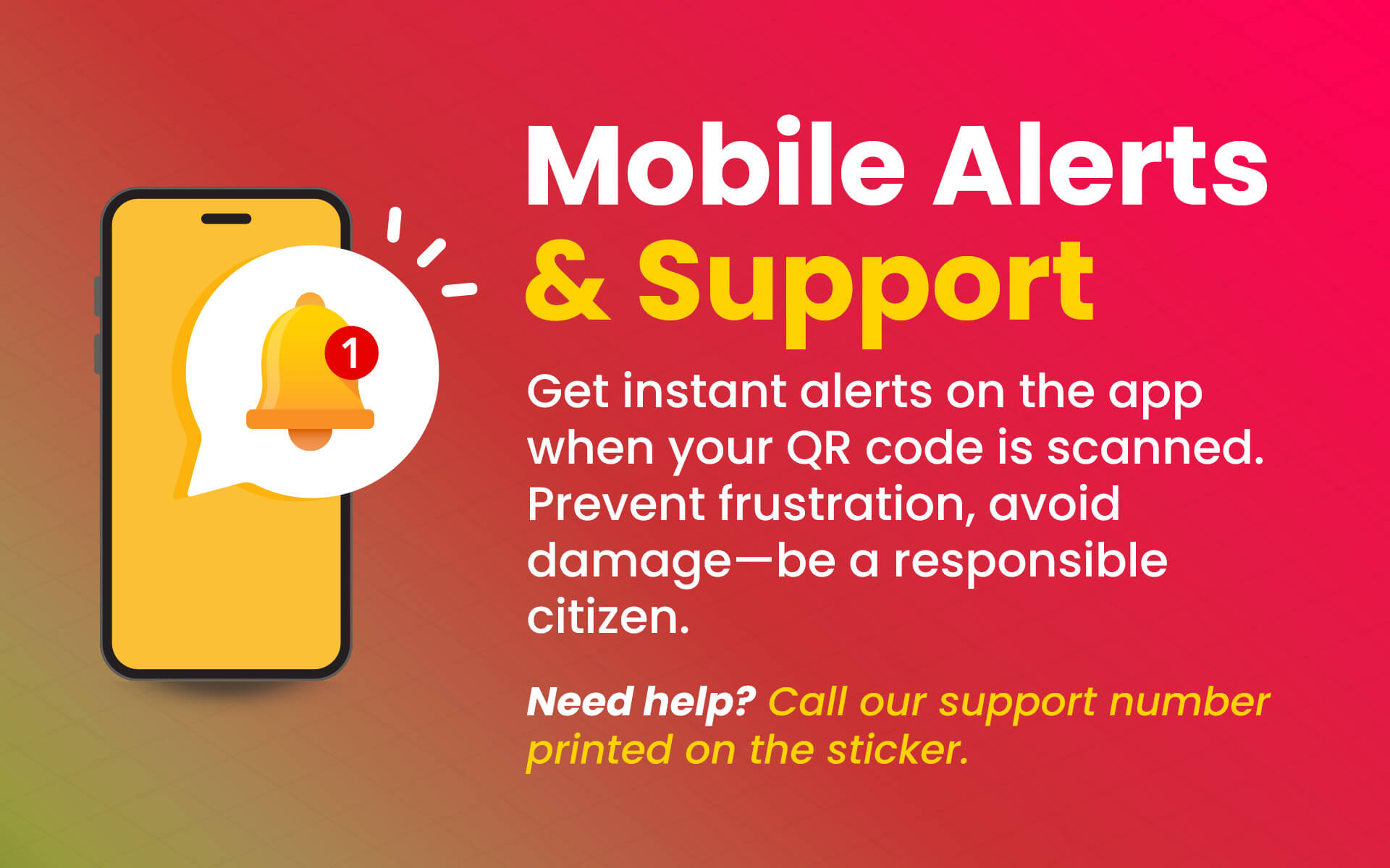 FREE ALERTS WHEN SOME ONE SCANC OR TRY TO CALL YOU