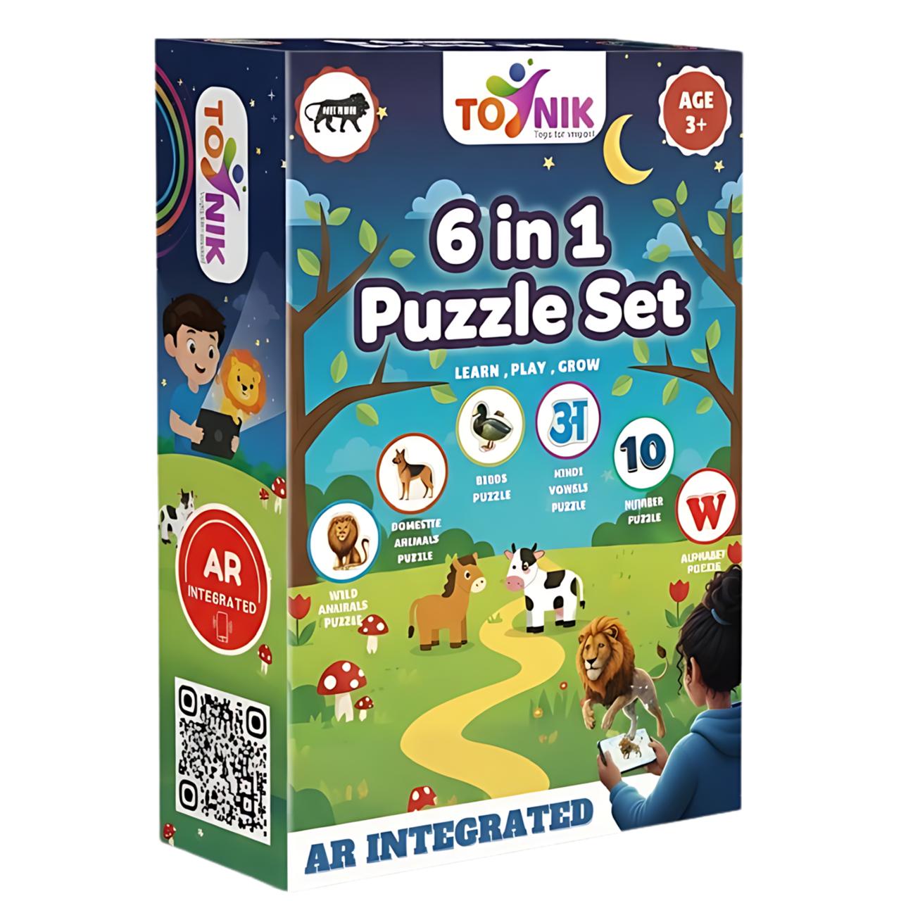 6 in 1 AR Puzzle