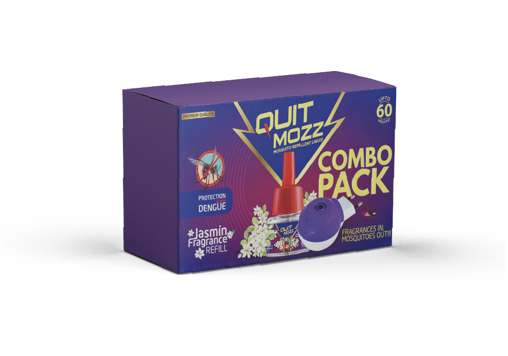 Quitmozz Liquid vaporiser with Machine