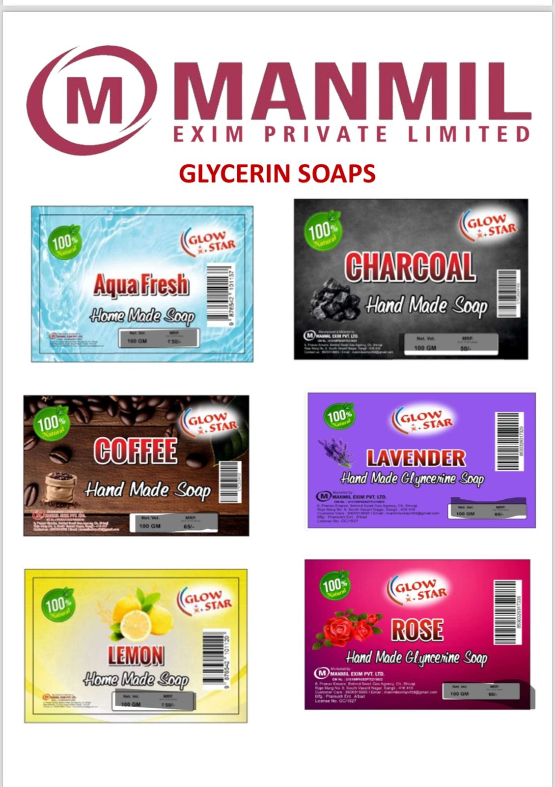 Handmade Glycerin Soaps
