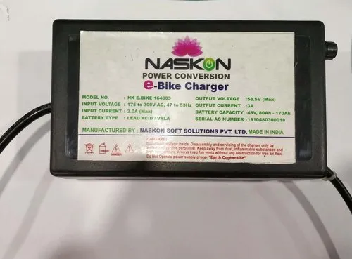 Naskon Electric Bike Battery Charger
