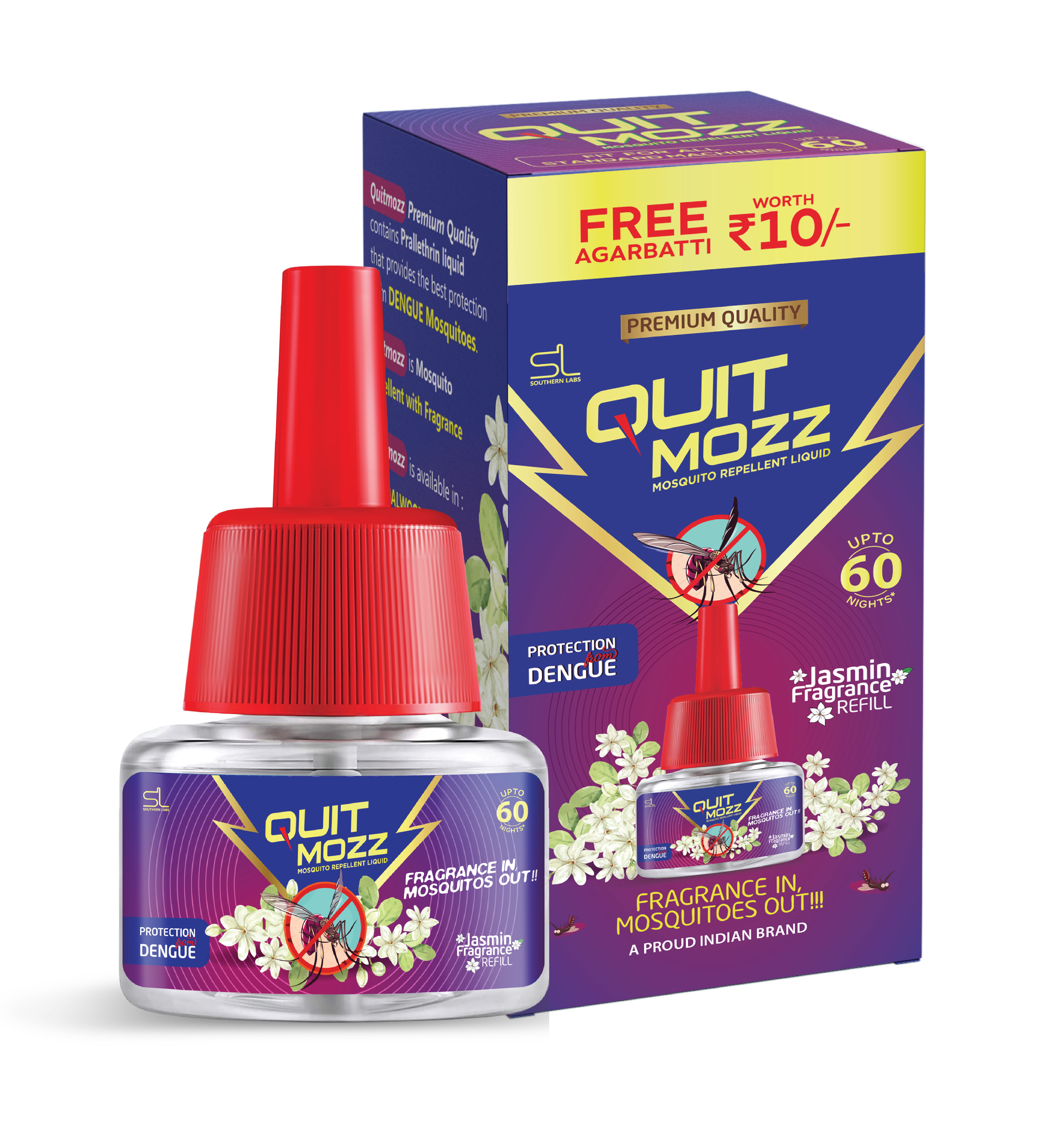 Quitmozz Liquid vaporiser Jasmin